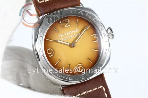 Panerai Pam00687 1:1 Best Edition SS 47mm Leather Strap P3000