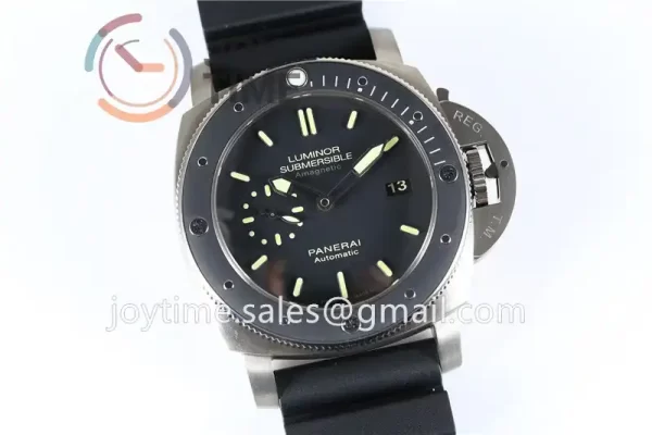 Panerai Pam00389 VSF 1:1 Best Edition Titanium 47mm Rubber Strap P9000