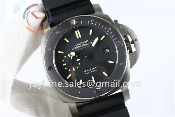 Panerai Pam00389 VSF 1:1 Best Edition Titanium 47mm Rubber Strap P9000