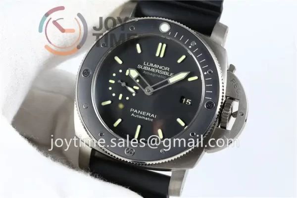 Panerai Pam00389 VSF 1:1 Best Edition Titanium 47mm Rubber Strap P9000