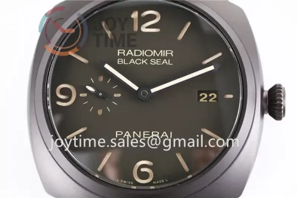 Panerai Pam00505 VSF 1:1 Best Edition PVD 45mm Leather Strap P9000