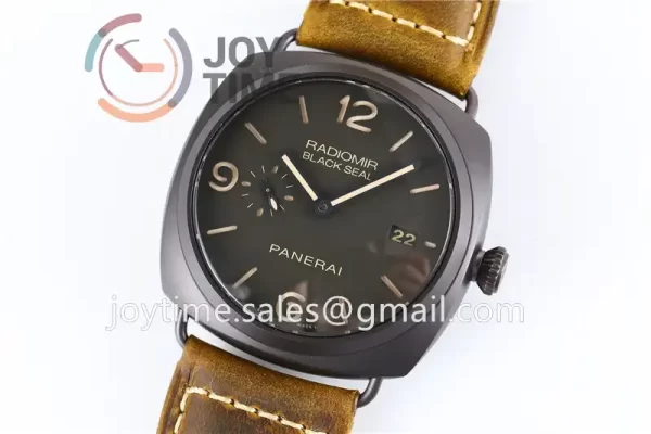 Panerai Pam00505 VSF 1:1 Best Edition PVD 45mm Leather Strap P9000