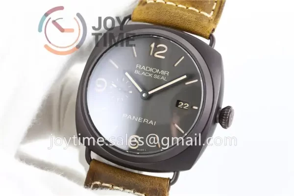 Panerai Pam00505 VSF 1:1 Best Edition PVD 45mm Leather Strap P9000