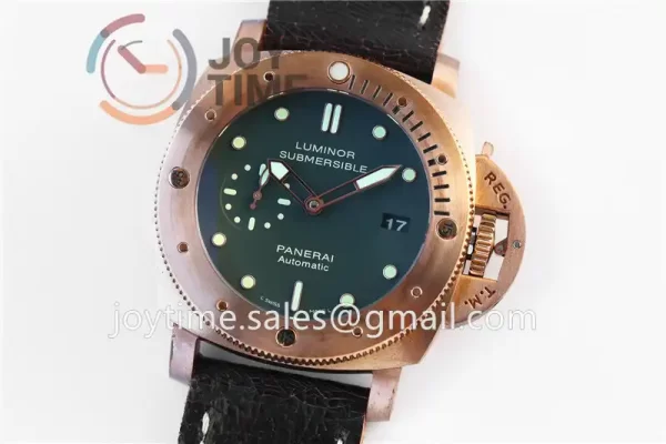 Panerai Pam00382 VSF 1:1 Best Edition Bronze 47mm Leather Strap P9000