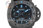 Panerai Pam01616 VSF 1:1 Best Edition Carbon 47mm Rubber Strap P9010