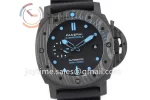 Panerai Pam01616 VSF 1:1 Best Edition Carbon 47mm Rubber Strap P9010