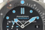 Panerai Pam00799 VSF 1:1 Best Edition Titanium 47mm Carbon Bezel Rubber Strap P9010