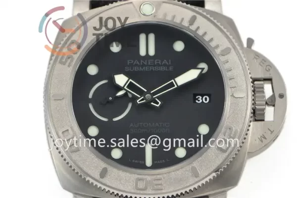 Panerai Pam00984 VSF 1:1 Best Edition Titanium 47mm Rubber Strap P9010