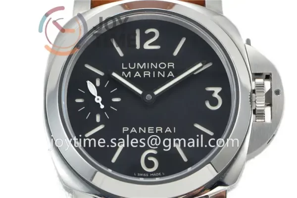 Panerai Pam00111  1:1 Best Edition SS 44mm Leather Strap A6497