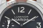 Panerai Pam00111  1:1 Best Edition SS 44mm Leather Strap A6497