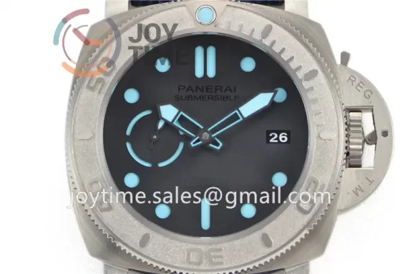 Panerai Pam00985 VSF 1:1 Best Edition Titanium 47mm Rubber Strap P9010