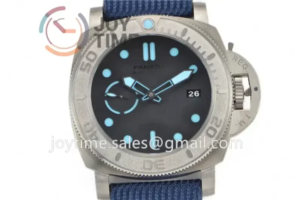 Panerai Pam00985 VSF 1:1 Best Edition Titanium 47mm Rubber Strap P9010