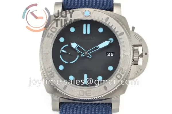 Panerai Pam00985 VSF 1:1 Best Edition Titanium 47mm Rubber Strap P9010