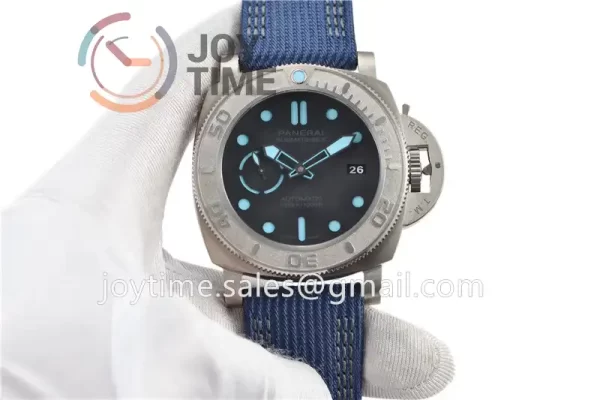 Panerai Pam00985 VSF 1:1 Best Edition Titanium 47mm Rubber Strap P9010