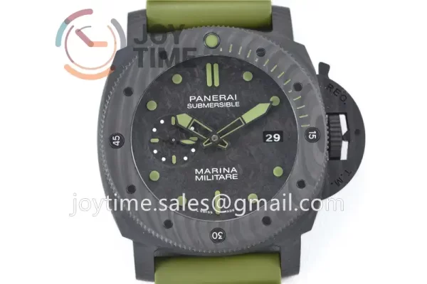 Panerai Pam00961 VSF 1:1 Best Edition Carbon 47mm Rubber Strap P9010