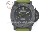 Panerai Pam00961 VSF 1:1 Best Edition Carbon 47mm Rubber Strap P9010