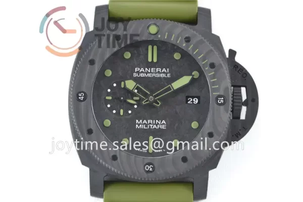 Panerai Pam00961 VSF 1:1 Best Edition Carbon 47mm Rubber Strap P9010