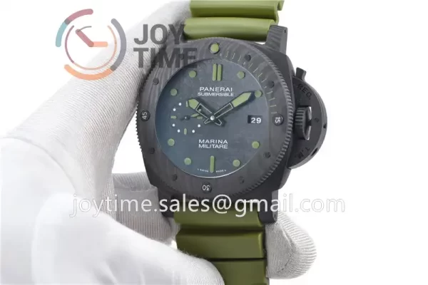 Panerai Pam00961 VSF 1:1 Best Edition Carbon 47mm Rubber Strap P9010