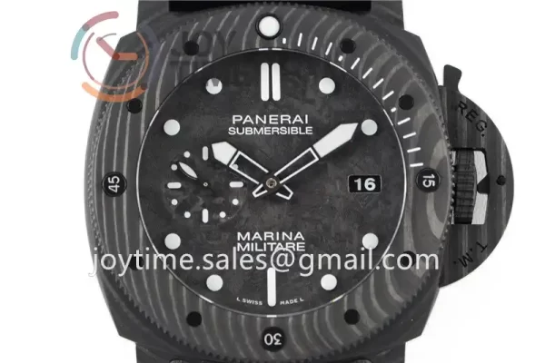 Panerai Pam00979 VSF 1:1 Best Edition Carbon 47mm Rubber Strap P9010