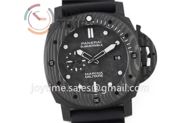 Panerai Pam00979 VSF 1:1 Best Edition Carbon 47mm Rubber Strap P9010