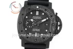 Panerai Pam00979 VSF 1:1 Best Edition Carbon 47mm Rubber Strap P9010