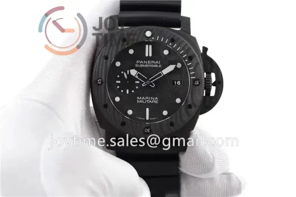 Panerai Pam00979 VSF 1:1 Best Edition Carbon 47mm Rubber Strap P9010