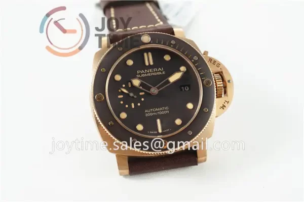 Panerai Pam00968 VSF 1:1 Best Edition RG 47mm Leather Strap P9010