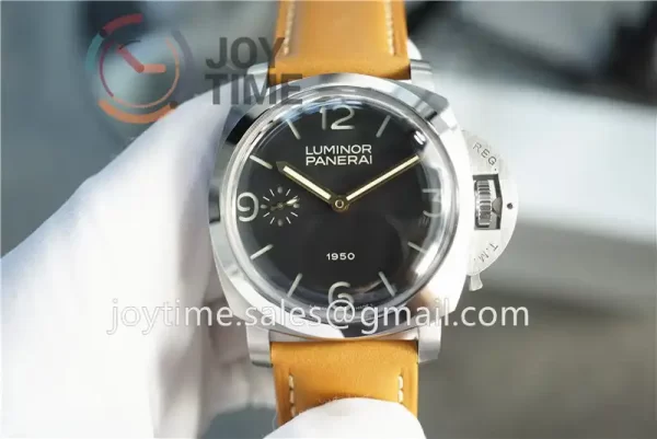 Panerai Pam00127  1:1 Best Edition SS 47mm Leather Strap A6497