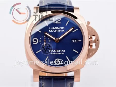 Panerai Pam01112 VSF 1:1 Best Edition RG 44mm Leather Strap P9010