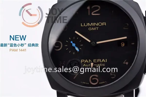 Panerai Pam01441 VSF 1:1 Best Edition Ceramic 44mm Leather Strap P9011