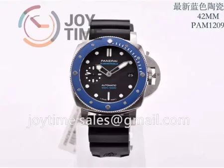 Panerai Pam01209 VSF 1:1 Best Edition SS 42mm Rubber Strap P9010