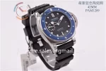 Panerai Pam01209 VSF 1:1 Best Edition SS 42mm Rubber Strap P9010