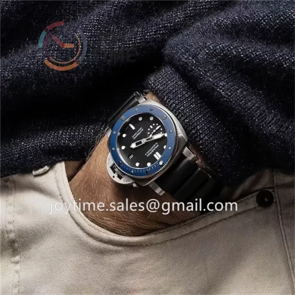 Panerai Pam01209 VSF 1:1 Best Edition SS 42mm Rubber Strap P9010