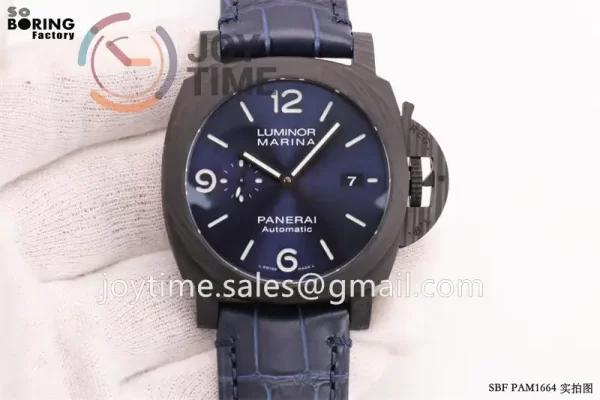 Panerai Pam01664 SBF 1:1 Best Edition Carbotech 44mm Leather Strap P9010