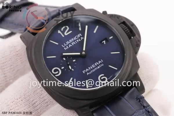 Panerai Pam01664 SBF 1:1 Best Edition Carbotech 44mm Leather Strap P9010