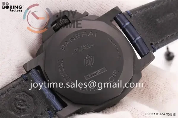 Panerai Pam01664 SBF 1:1 Best Edition Carbotech 44mm Leather Strap P9010