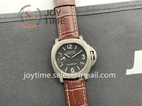 Panerai Pam00177 HWF 1:1 Best Edition Titanium 44mm Leather Strap A6497