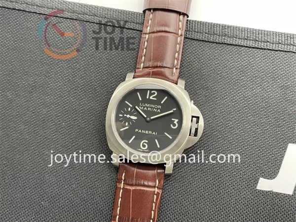 Panerai Pam00177 HWF 1:1 Best Edition Titanium 44mm Leather Strap A6497