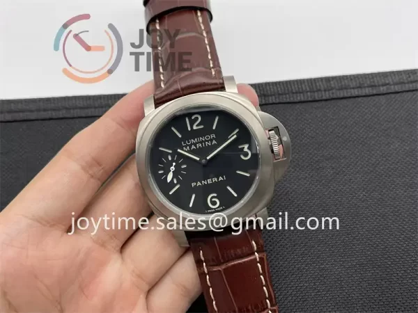 Panerai Pam00177 HWF 1:1 Best Edition Titanium 44mm Leather Strap A6497