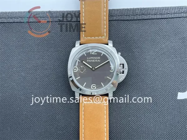 Panerai Pam01080 HWF1:1 Best Edition SS 47mm Leather Strap P3000