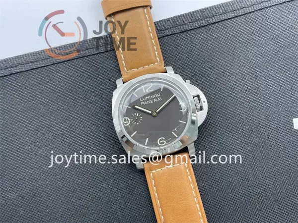 Panerai Pam01080 HWF1:1 Best Edition SS 47mm Leather Strap P3000