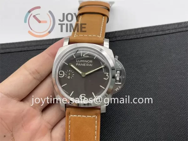 Panerai Pam01080 HWF1:1 Best Edition SS 47mm Leather Strap P3000