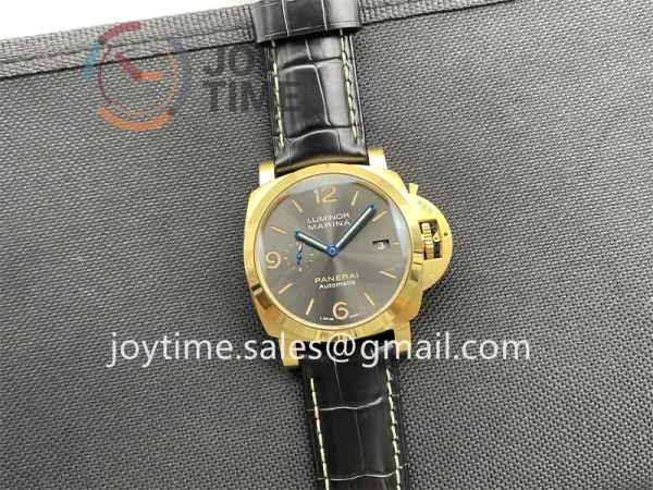 Panerai Pam01115 SBF 1:1 Best Edition YG 44mm Leather Strap P9010