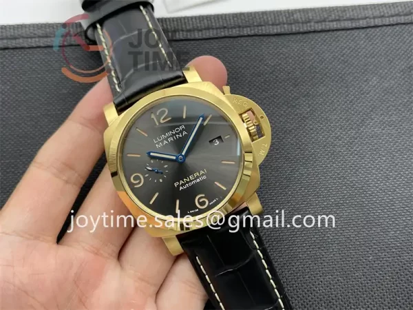 Panerai Pam01115 SBF 1:1 Best Edition YG 44mm Leather Strap P9010