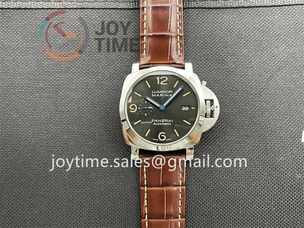 Panerai Pam01116 SBF 1:1 Best Edition SS 44mm Leather Strap P9010