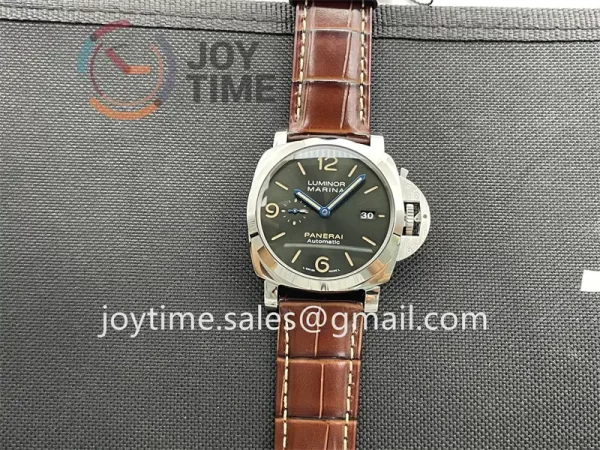 Panerai Pam01116 SBF 1:1 Best Edition SS 44mm Leather Strap P9010