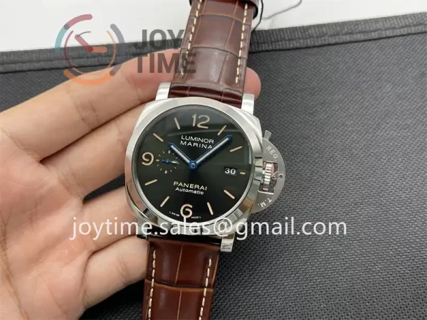 Panerai Pam01116 SBF 1:1 Best Edition SS 44mm Leather Strap P9010