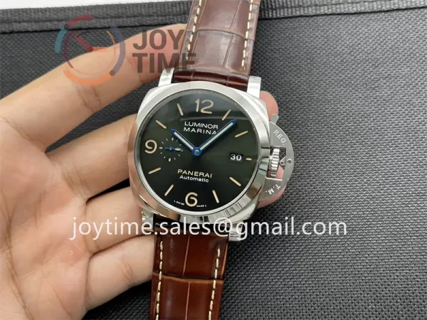 Panerai Pam01116 SBF 1:1 Best Edition SS 44mm Leather Strap P9010