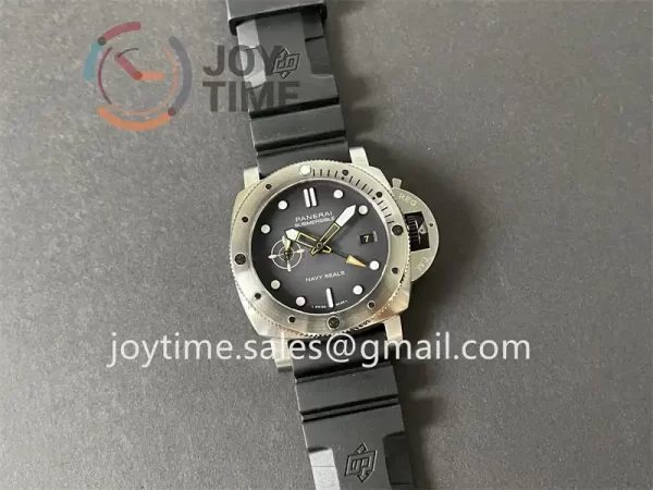 Panerai Pam01323 VSF 1:1 Best Edition SS 44mm Rubber Strap P9011