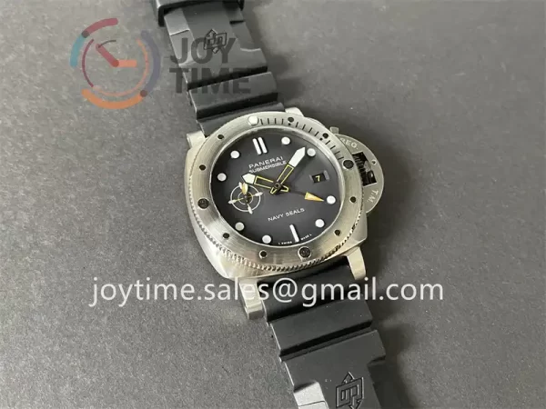 Panerai Pam01323 VSF 1:1 Best Edition SS 44mm Rubber Strap P9011